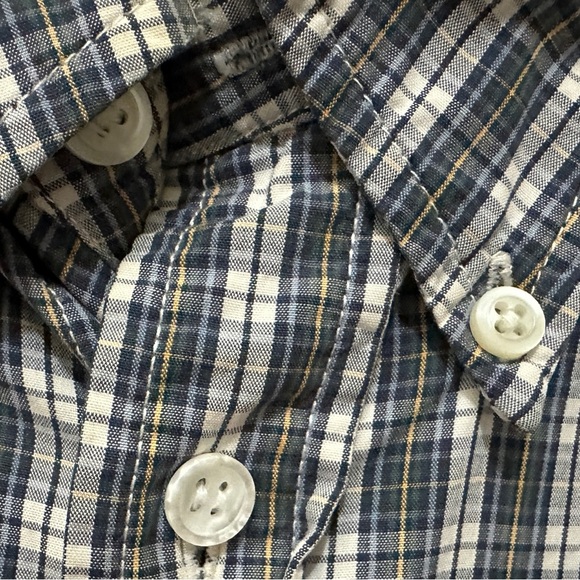 243 GAP | EUC Multicolor Plaid Button-Down Checkered Shirt (Size L) - Picture 2 of 9